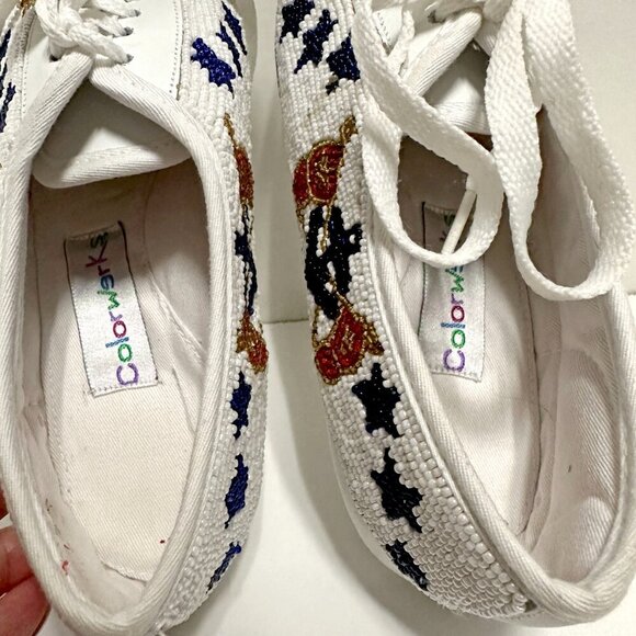 VTG Colorwerks Beaded Sneaker - Picture 5 of 10